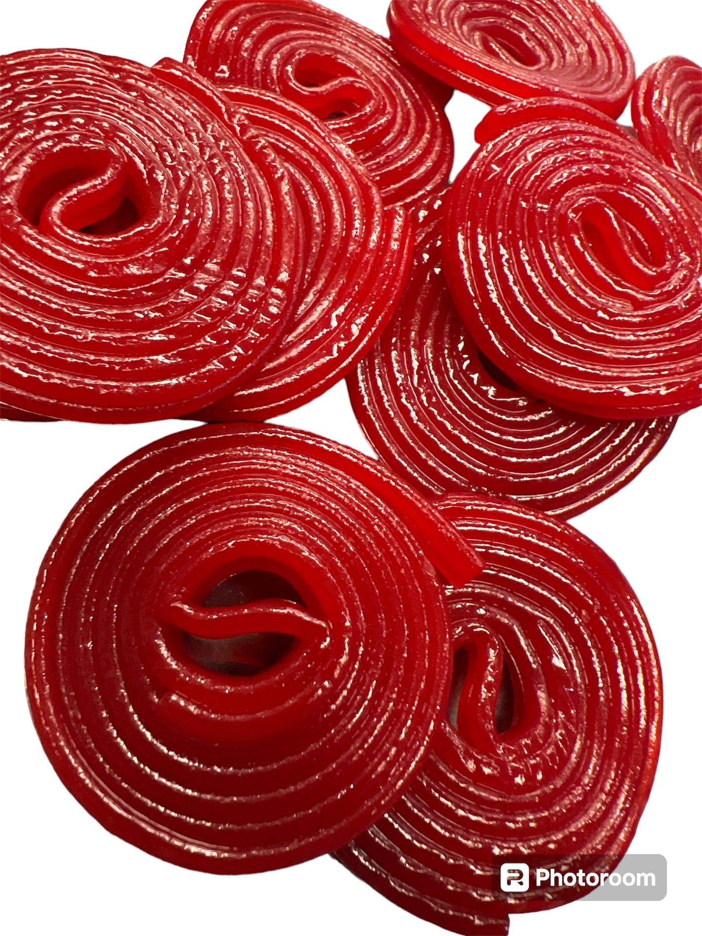 Red licorice gummy